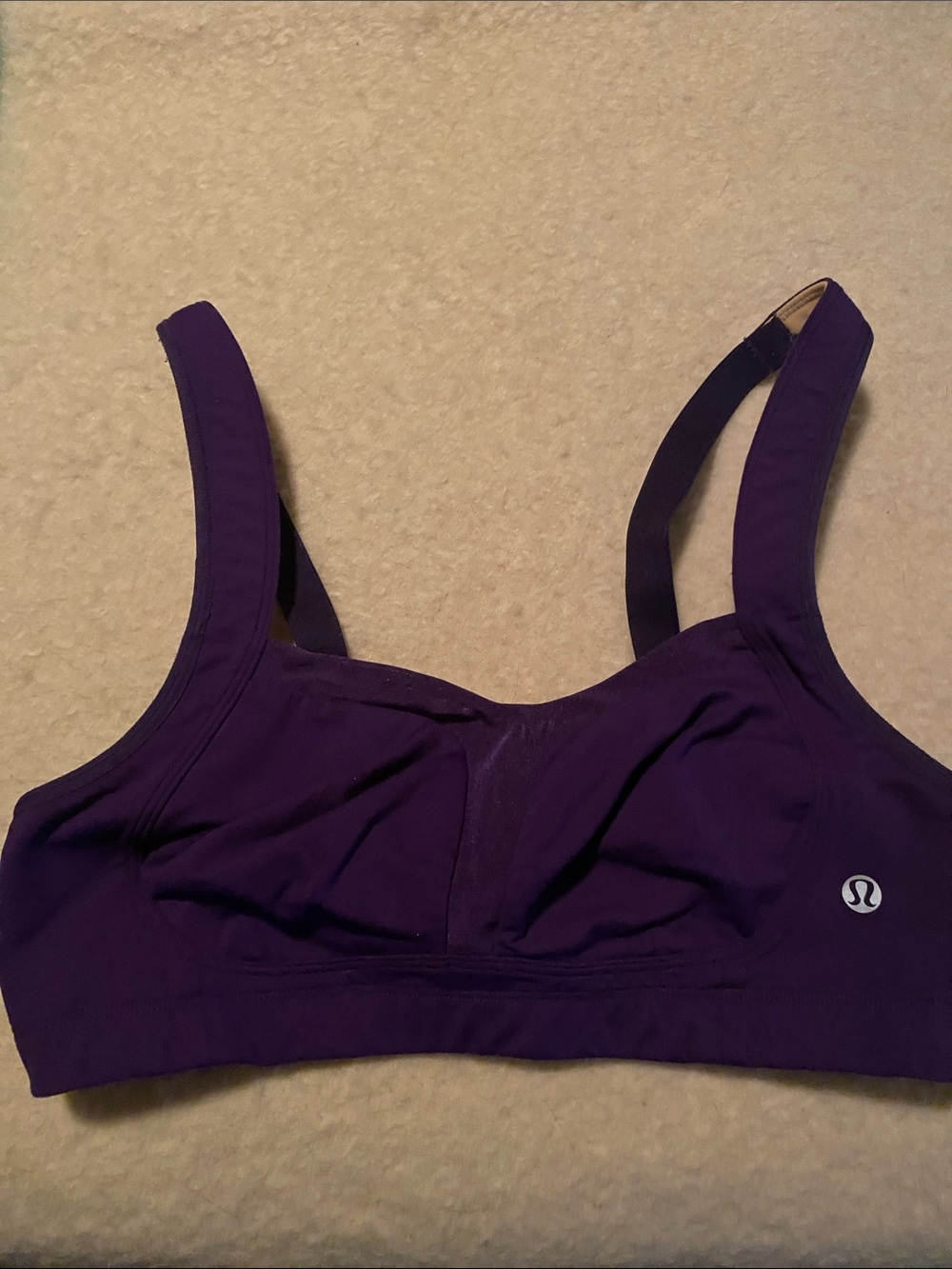 lululemon athletica Deep Purple Supportive Sports Bra